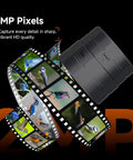 SC002 Wireless Electronic Eyepiece For 37mm To 56mm Scopes showing film strip with bird images and 2MP Pixels text