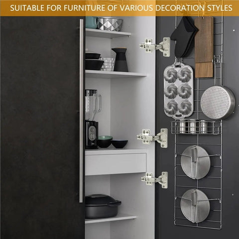 90 To 105 Degree Full Overlay Concealed Cabinet Hinges For Corner Kitchen Cabinets Replacement Hardware Inside Cupboard