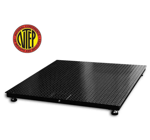 NTEP Certified Legal For Trade Floor Scale Built For Heavy Duty Industrial Shipping And Pallet Tasks With Indicator 48x60 Inch Platform