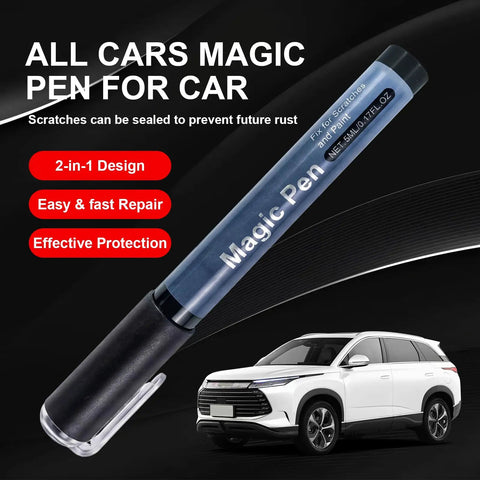 Car Scratch Repair Pen For Quick Fixes, Pro Level Auto Touch Up Tool, Weatherproof Paint Repair Pen For All Vehicle Colors with SUV Image