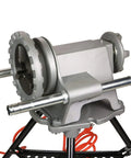 Heavy Duty Pipe Threading Power Drive And Stand Compatible With Ridgid 41855 42360 showing motor and threading mechanism details.