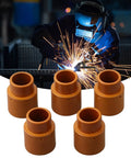 Top Tier Plasma Air Diffuser 13788 for Eastwood Versa 40A 60A Welding Tools, five metal body pieces for high heat cutting.