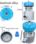 1000W Portable Hydro Water Generator With LED Light 220V DC Micro Water Turbine Power Wheel for home and outdoor use
