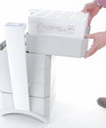 Person installing NASA Grade True HEPA Filter For IQAir HealthPro Series Air Purifier Ultra Premium Genuine Crystalline Filter.