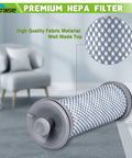 Close-up of Pre Filter Replacement 3 Pack For A10 A11 Hero And A10 A11 Master Vacuum Cleaners, emphasizing fabric detail