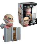 Colossal Titan Vinyl Figure 5 Inch From Attack On Titan Anime Series Collectible Figurine With Detailed Exposed Muscle Design