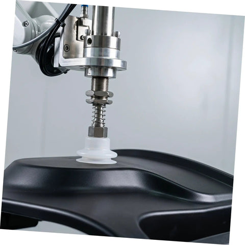 8 Pcs Heavy Duty Pneumatic Suction Cup Vacuum Gripper Set For Industrial Manipulator Arms on a black surface.