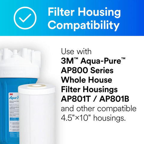 Upgrade Your Home Water Game With A Clean Fresh Taste Aqua-Pure AP817 Whole House Filter Cartridge For AP801 Housing 25 Micron