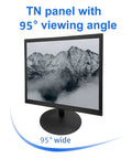 Compact 17 Inch Monitor For Home And Office With 5 By 4 Aspect 1280 By 1024 Native Resolution 75 Hz Refresh Rate LED Panel