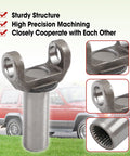 1310 Series Transmission Slip Yoke And U Joint Kit Replacement 2 3 6081X 5 153X Fits GM TH Turbo 350 And 700R4 Spines with close-up view.