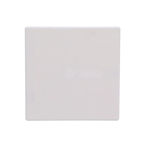 Front view of Spring Fit 8 By 8 Inch Access Panel For Drywall Polystyrene Wall Hole Cover That Conceals Wires And Plumbing Adjustable Fit