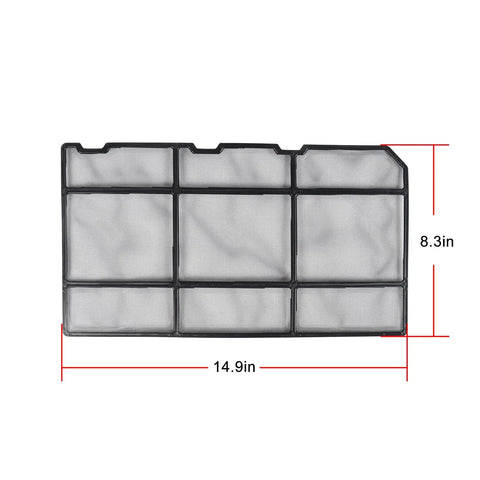 Heavy Duty Air Conditioning Filter For U Shaped AC Units With No Sweat Drop In Mounts And Super Effective Dust Trapping Mesh To Keep Sweet Clean Air Flowing Smooth In Your Space