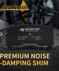 Nissan Ceramic Front Brake Pads Set For Altima Cube Juke Sentra Maxima Versa 350Z Infiniti G35 I35 I30 And Suzuki SX4 SX4 Crossover D815 Replacement with Low Noise Feature