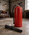 Badass Gear For Real Fire Emergencies This Two Piece Extinguisher Spray Head Comes Bundled With A Heavy Duty Industrial Discharge Tube.
