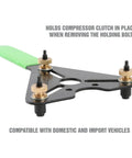AC Clutch Holding Tool With Adjustable Pins For A Tight Grip And Secure Removal And Installation Of Compressor Clutches On Vehicles
