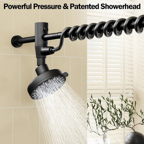 Dual Shower Head With Adjustable Slide Bar And Reinforced Hose Black Double Spray Bathroom Upgrade No Stress Spa Comfort For Renters Slick Fit That Totally Hits Different Now
