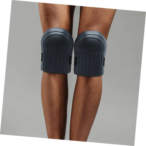 Heavy Duty Work Knee Pads With Wear Resistant Pads Built In Joint Protectors For Construction And Repair Comfy Soft Kneepads That Actually Handle The Daily Grind 4 Piece Pack Lightweight Industrial Guard Gear on legs.