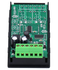 4 Digit LED 7 Segment Display With Modbus RTU Over RS485 Serial Port for PLCs, 5 to 36V DC Input circuit board close-up