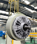 24V Monopodium Magnetic Powder Brake All In One Printing Machine For Retail And Industrial Use, visible in a warehouse setting