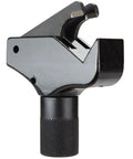 Side view of Powerbuilt universal thread repair tool with knurled black handle