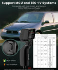 All In One OBD1 Code Reader For Ford Lincoln Mercury 1981 1995 With Built In Reinforced Pins and LCD, car background
