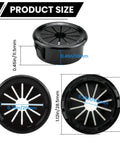 Kick Your Cable Chaos To The Curb With These Petal Shaped Nylon Grommets And Wire Hole Covers For Neat Cord Management On Metal Wooden Or Acrylic Panels Set Of Five 25Mm Buckles For A Slick Tight Workspace Build showing product size details.