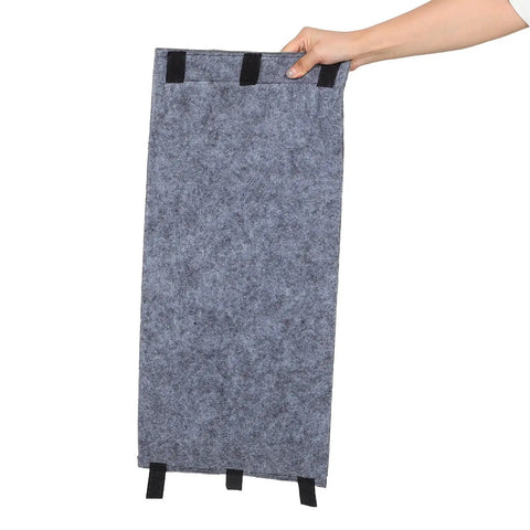Self Adhesive Soundproof Foam Boards For Ac Compressor Units With Thick Sponge Noise Reduction Blanket for easy outdoor installation.