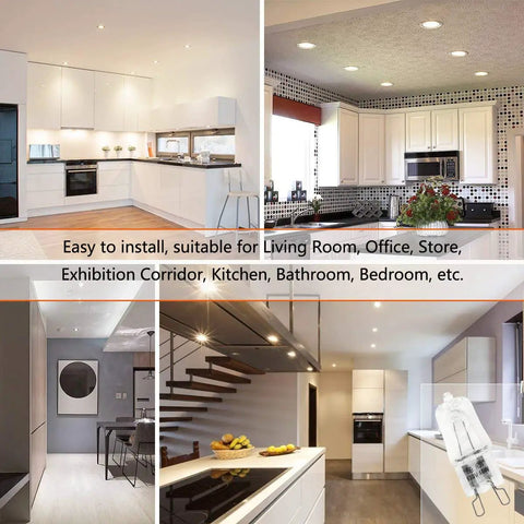 G9 120V 40W Xenon Light Bulb Warm White 2700K Dimmable for kitchens, living rooms, and offices showing modern interiors and bulb.