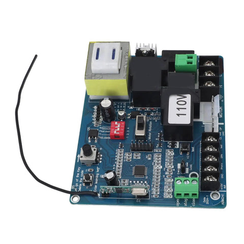 Sliding Gate Opener Main Board With Remote Controllers, Sensitive Gate Motor Control Board, 110V with components
