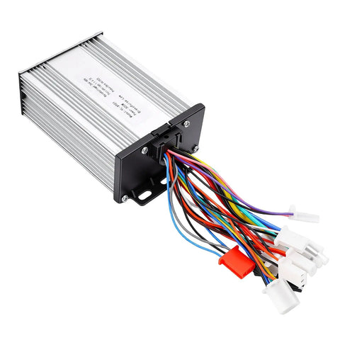 Beefed-Up 500W Brushless Motor Controller With Aluminum Alloy Enclosure, Overcurrent Protection, Built For Electric Bikes And Tricycles