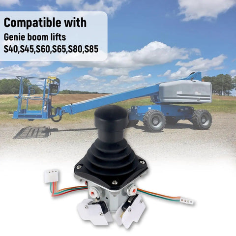 Heavy Duty Joystick Controller For Genie Boom Lifts S40 S45 S60 S65 S80 S85 rugged control stick with wiring.