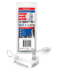 Heavy Duty Master Toggle-Bolt Strap Anchors Three Sixteenth Inch With Ten Steel Threaded Studs package and components