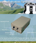 14L Portable Electric Milking Machine For Cows And Goats Rechargeable Vacuum Pump With Adjustable Pulsation System
