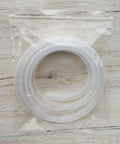 9mm ID X 12mm OD Silicone Tube 3m 10ft flexible rubber tubing in clear plastic bag