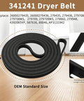 Heavy Duty Dryer Repair Kit With Belt Replacement For Whirlpool Kenmore Maytag Amana Pro Grade Hella Durable Dryer Belt Set
