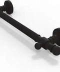 Reeded 16-Inch Grab Bar in Oil Rubbed Bronze, ADA Compliant, Solid Brass, Concealed Screw Mounting