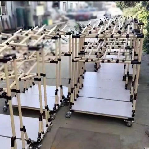 Heavy Duty Mobile Cable Rack For Desk Wire Organization Featuring Adjustable Coil Spacing To Keep Your Desk Slick And Totally Organized Solid Gear Storage Stand, freestanding design.