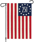 Patriotic Garden Flag Celebrating 250 Years Of America With Double Sided USA Flag For Yard Fourth Of July Outdoor Decor 2026