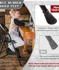 2 Step Folding Step Stool With Wide Anti Slip Pedal And Comfort Handgrip Lightweight Steel Ladder Portable For Home Easy Open Safety Fold Supports Up To 330 Pounds showing new rubber feet upgrade with child at table