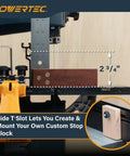 16 Inch By 3-1/2 Inch Band Saw Fence For Resawing, Heavy Duty Fence Attachment on T-slot for precise cut setup