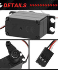 Details of Gears Digital RC Servo Replacement For H14BM 14210 14209 featuring high strength metal and plastic construction.