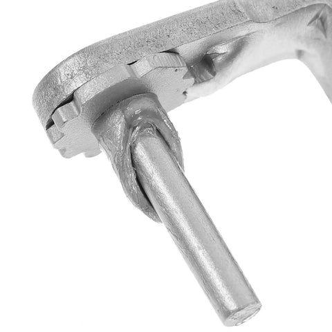 Close-up of stainless steel Hidden Door Pivot Hinges With Auto Close Stainless Steel Dual Rotation Top And Bottom Concealed Half Waist Hinges