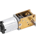 Mini Reducer Motor Gear Motor Micro Worm Gear DC Motor 6V 70 RPM for electronics locks cameras robots smart cars high torque low noise