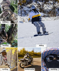 Camo Military Balaclava For Winter Outdoor Gear Cozy Warm Plush Face Mask Ski Mask For Hunting Fishing And Motorcycle Riding