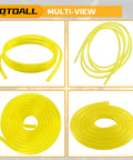 4 Size Fuel Line Hose Kit Fits Poulan Craftsman Chainsaws Weed Eater Lawn Tools 4 Ft Long Includes various sizes