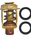 Thermostat And Seals Kit For Johnson Evinrude Outboard Motors 5 To 235 HP Replacement 60 C Temperature Brass Construction