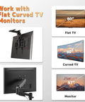 Tv Wall Mount Hardware Kit With M4 M5 M6 M8 Bolts Washers And Spacers For Most 80 Inch Tv Displays Vesa Ready All In One Mounting Set Black Fits Most Wall Mounts Up To 80 Inch Screens With Flexible Bolts And Spacer Options For Easy Setup, compatible with flat and curved TVs