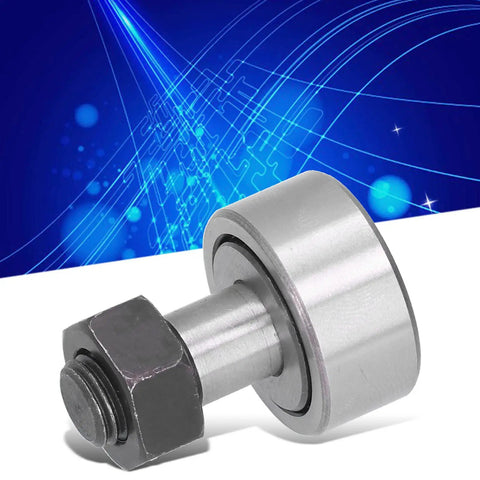 Cam Follower Bearing Stainless Steel Needle Roller Bearing Bolt Stud Type For Machine Tools And Industrial Equipment, Heavy Duty Load Capacity, Low Friction, Durable Precision, Smooth Operation
