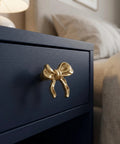 Top Shelf Vintage Bowknot Cabinet Knobs And Metal Drawer Pulls For Furniture Hardware Decorative Rustic Handles on navy dresser