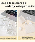 Leather Cosmetic Pouch For Purse With Secure Snap Closure And Slim Profile. Grab And Go Organizer For Lipsticks, Cards, And Travel Must Haves. Waterproof Sliding Clutch keeps essentials organized and tangle-free.